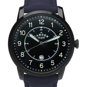 No.29 Type II Black on Navy Italian Leather