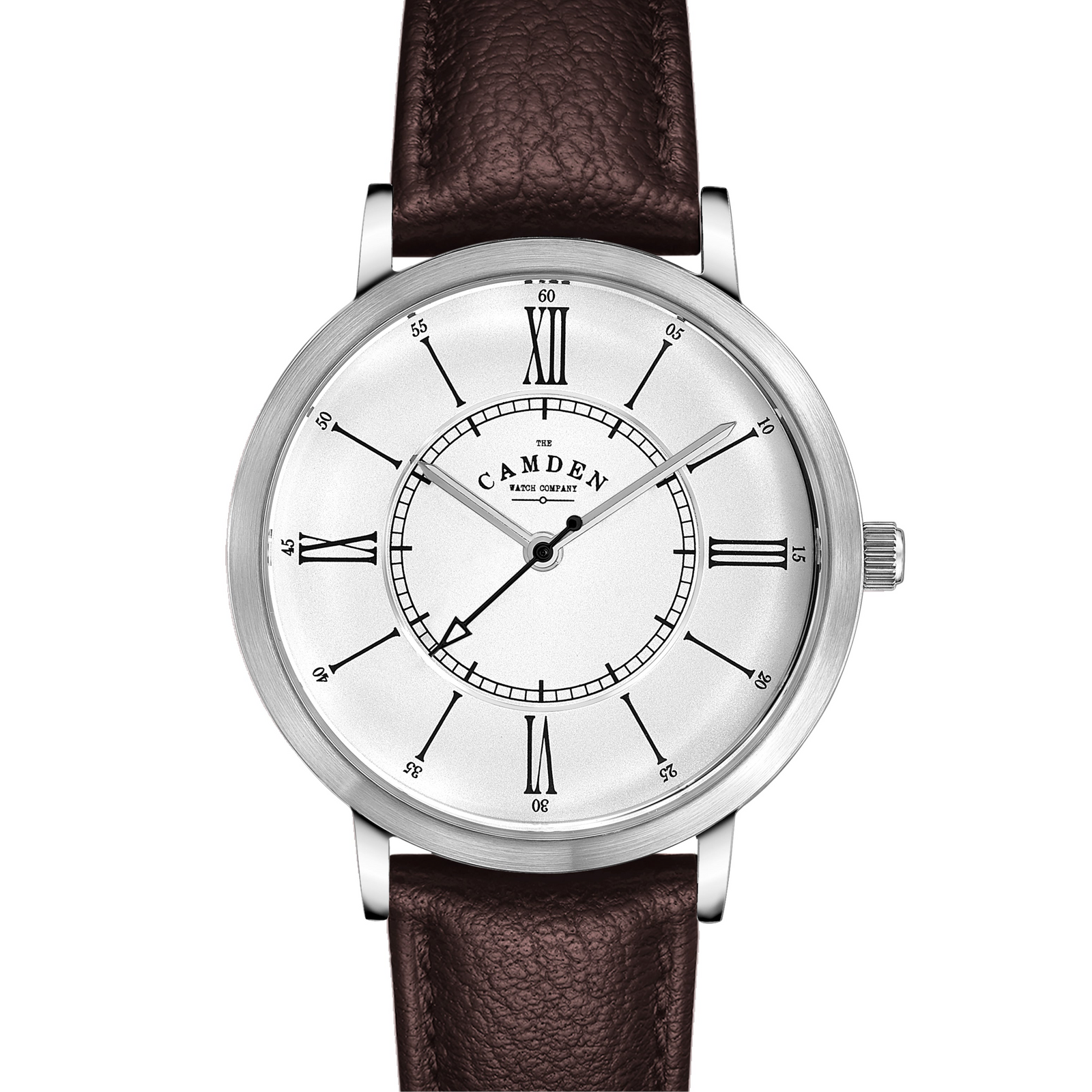 No.27 Type II Steel on Brown Leather