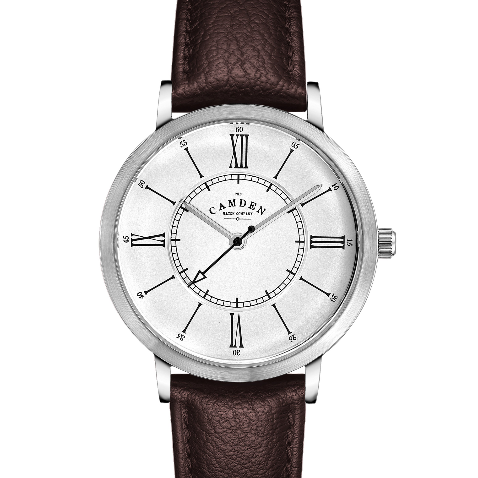 No.27 Type II Steel on Brown Leather