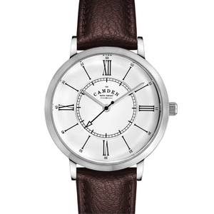 No.27 Type II Steel on Brown Leather