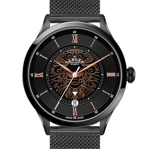 No.274 Swiss Automatic Memento Mori on Mesh band