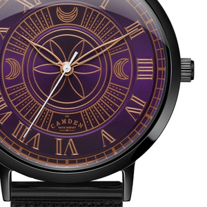 No.27 Witchcraft Black and Purple on Black Mesh