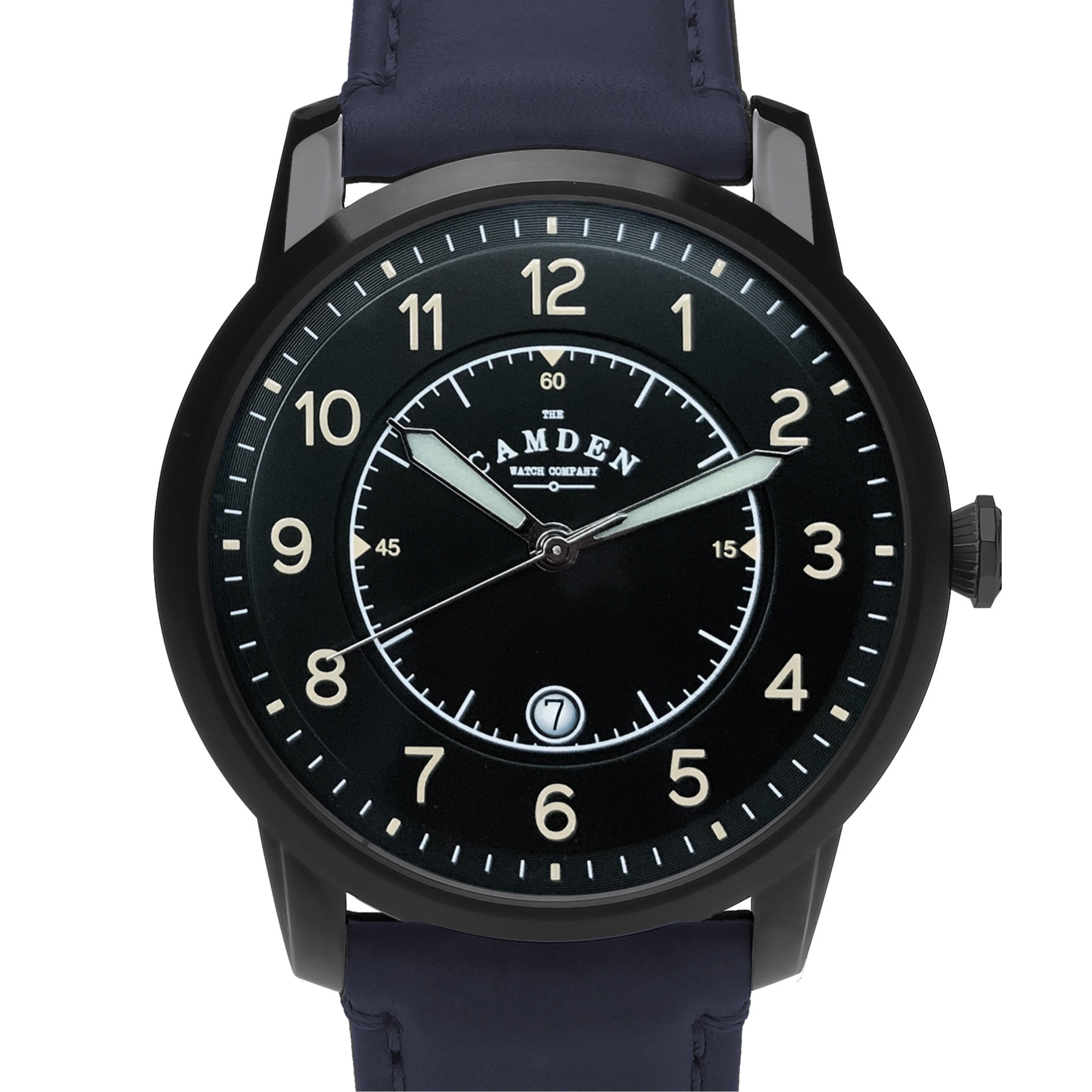 No.29 Type II Black on Navy Italian Leather