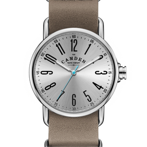 SMALL No.88 Steel and Light Brown Italian Leather