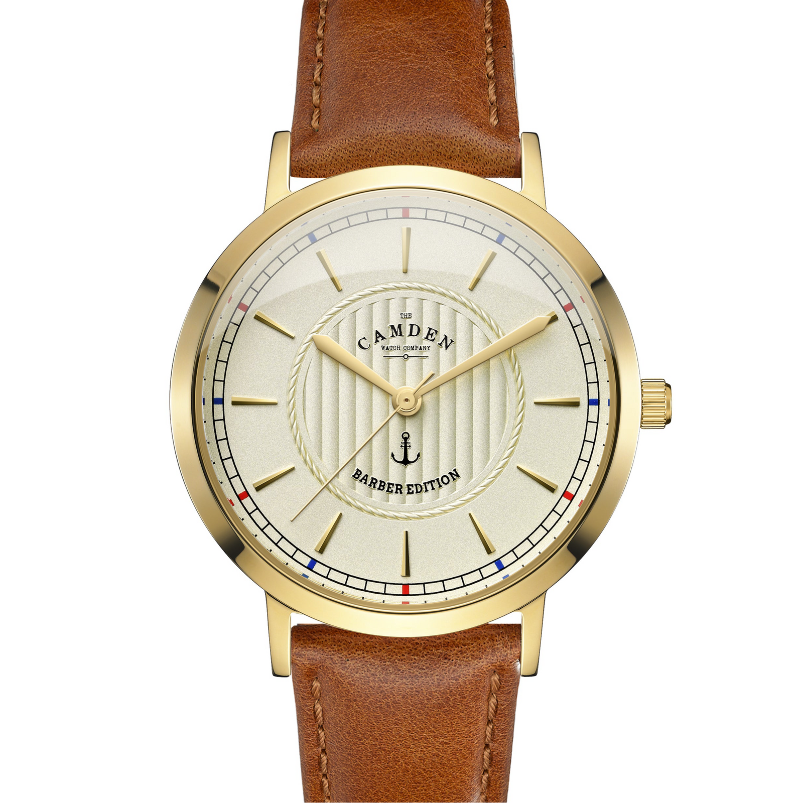 No.27 Camden x Thy Barber on Tan Leather