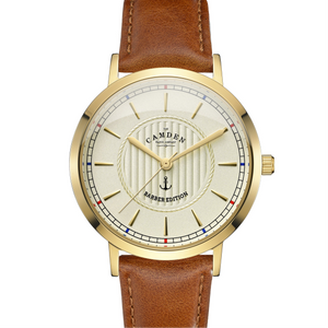 No.27 Camden x Thy Barber on Tan Leather