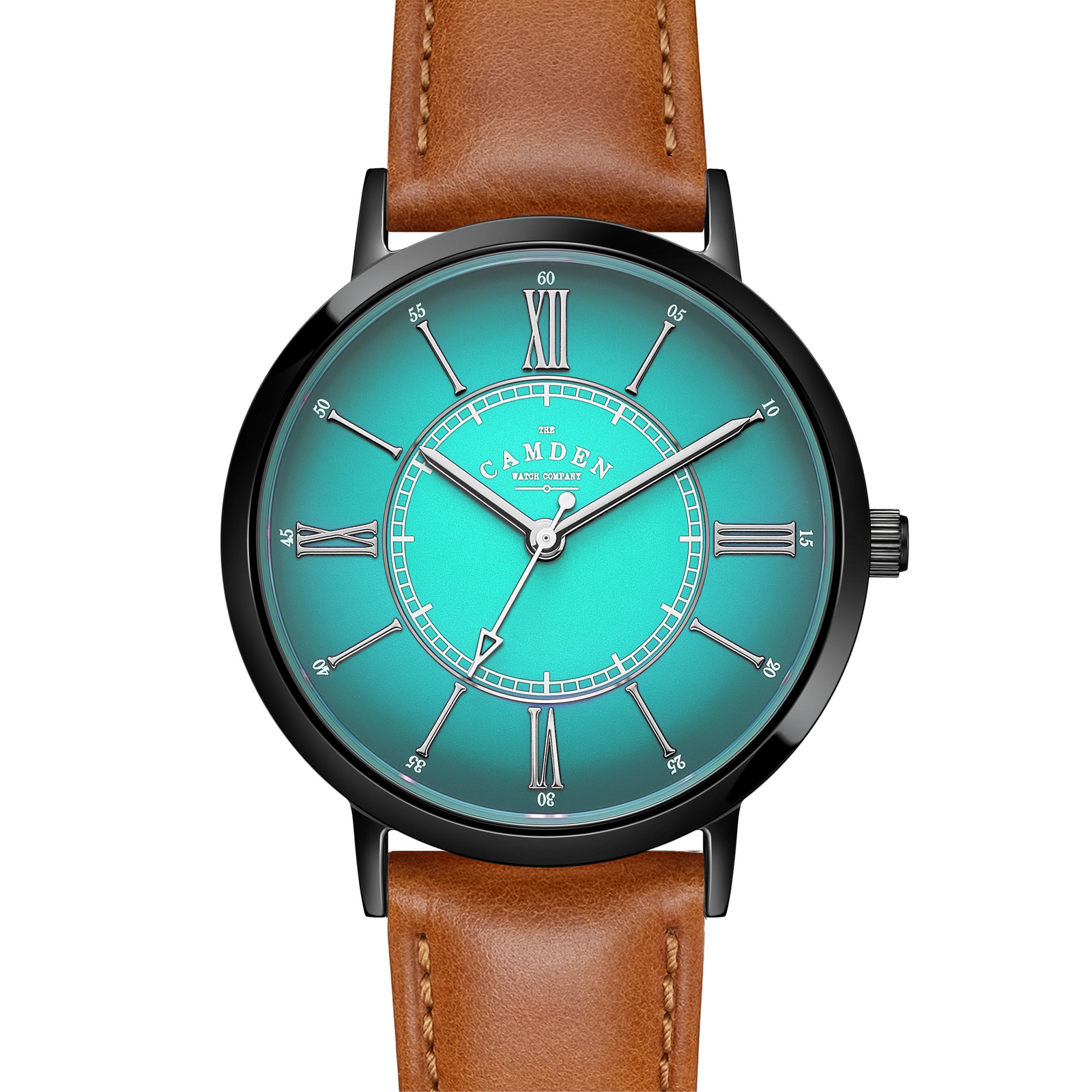 No.27 Type II Teal on Tan Leather