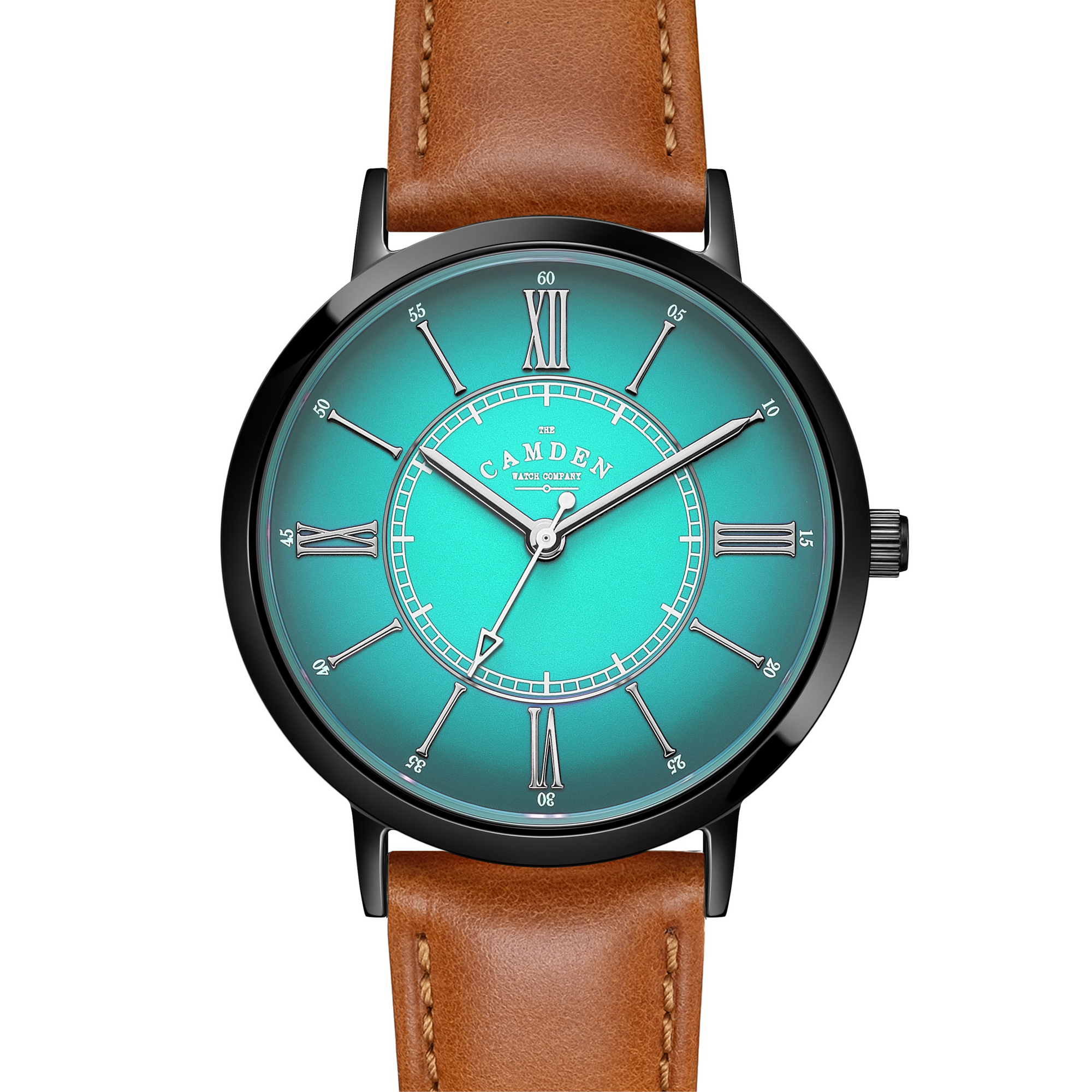 No.27 Type II Teal on Tan Leather