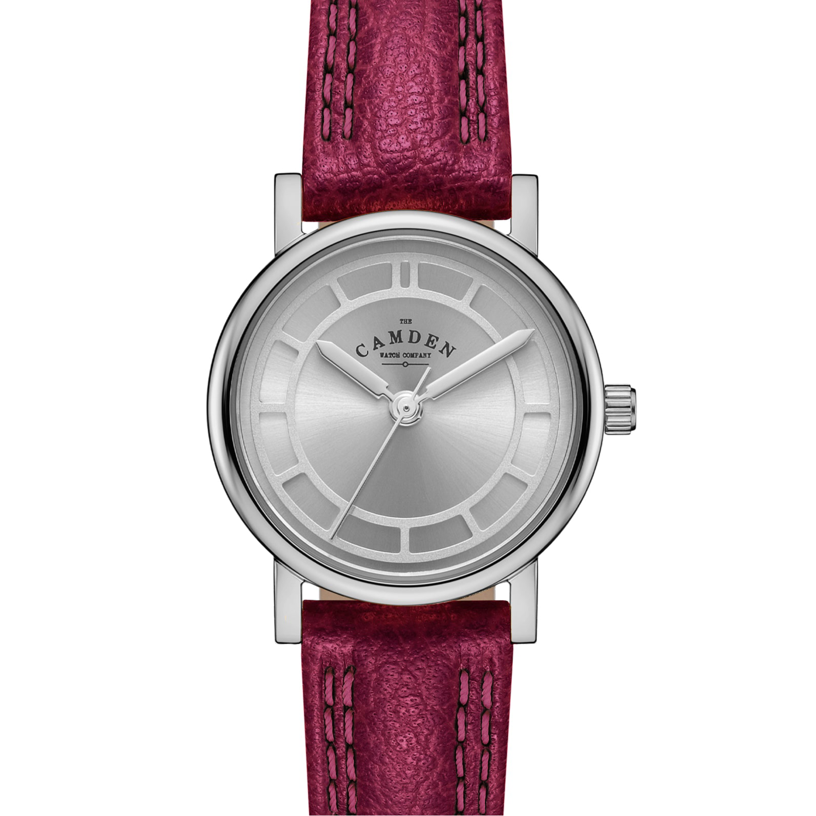 No.24 Type II Steel on Oxblood Leather