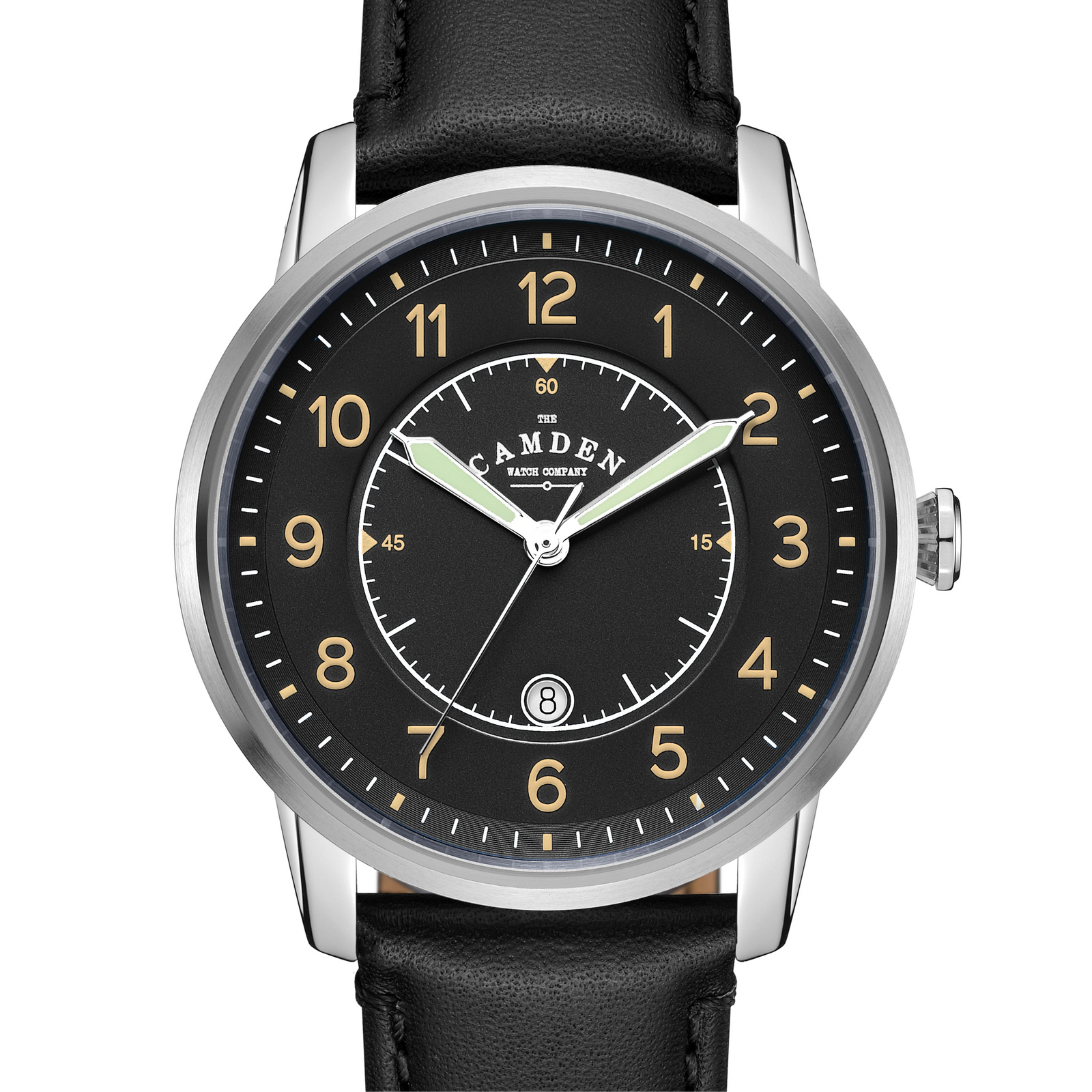 No.29 Type II Steel and Black on Black Italian Leather