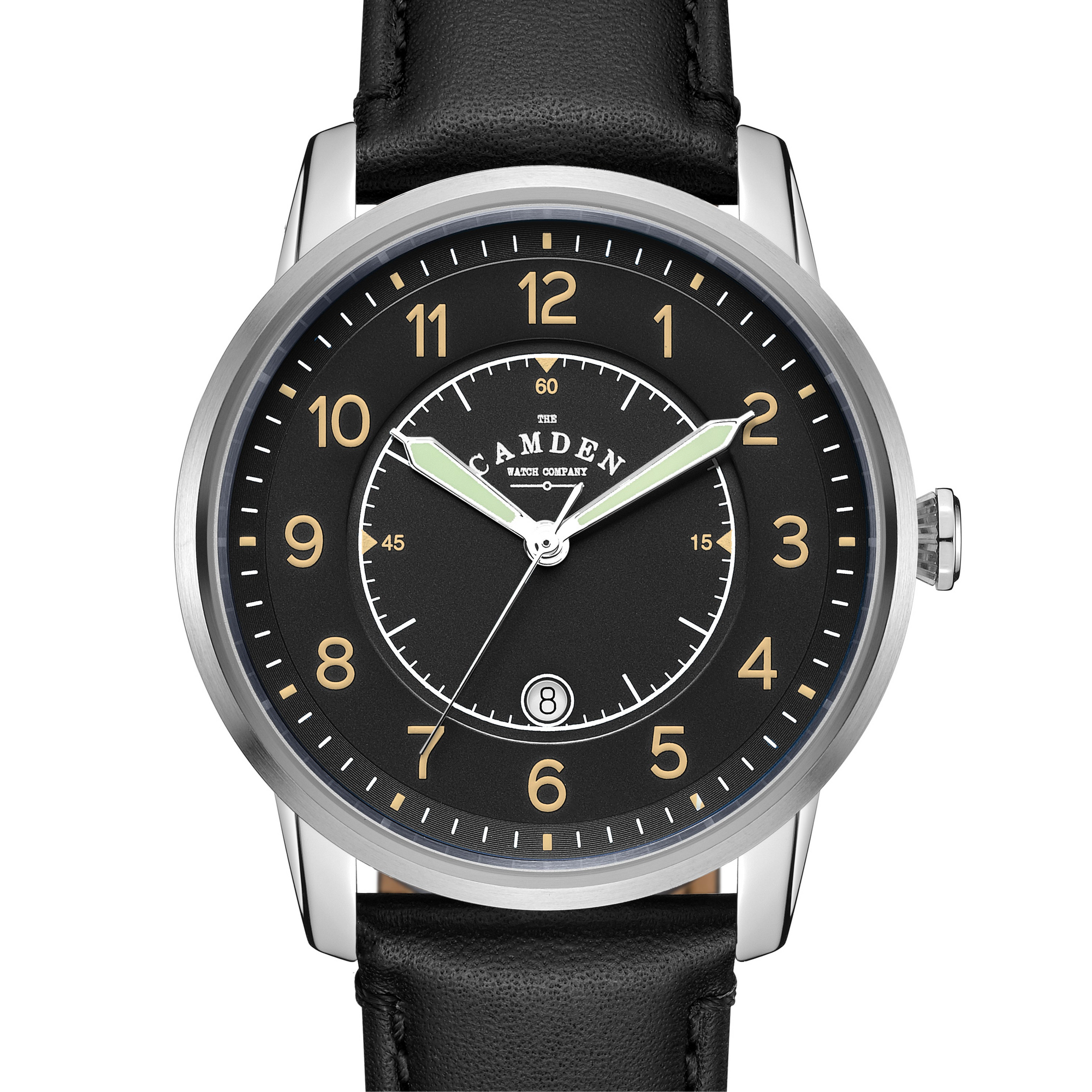 No.29 Type II Steel and Black on Black Italian Leather