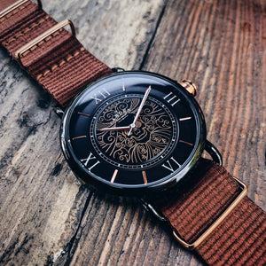 No.88 Memento Mori on Camel Nylon