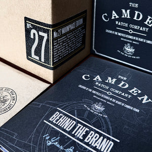 No.27 Moonphase Black on Oxblood Leather