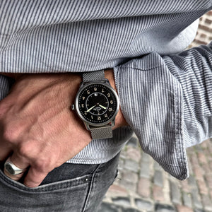 No.29 Type II Steel and Black on Mesh