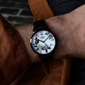 No.27 Camden x Rebecca Vincent on Black Leather