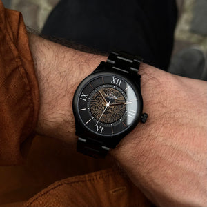 No.253 Memento Mori Rose Gold on Metal Bracelet