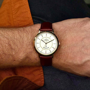 No.27 Camden x Thy Barber on Oxblood Leather