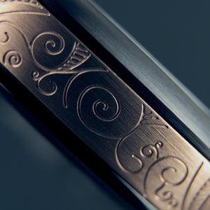 No.253 Memento Mori Rose Gold on Metal Bracelet