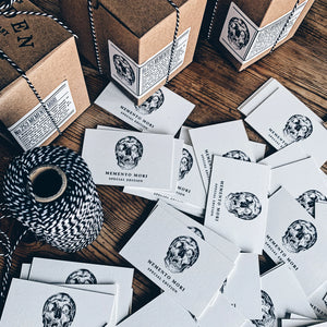 No.253 Memento Mori Rose Gold on Black Leather