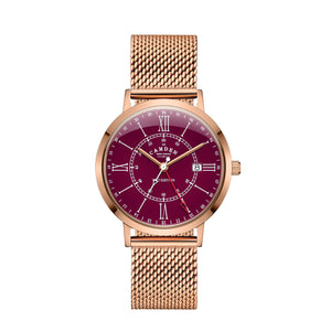 No.27 GMT Rose Gold and Oxblood on Mesh