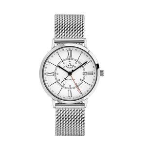 No.27 GMT Steel and White on Mesh