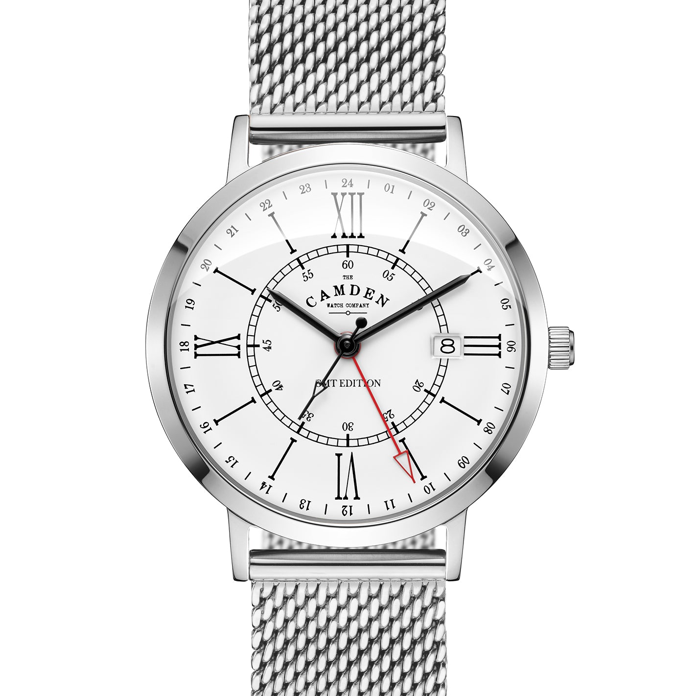 No.27 GMT Steel and White on Mesh