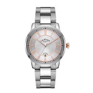 No.29 Automatic Steel and Rose Gold on Metal Bracelet