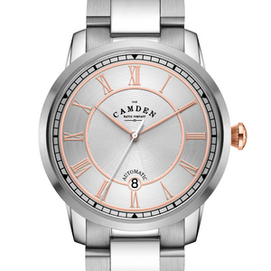 No.29 Automatic Steel and Rose Gold on Metal Bracelet