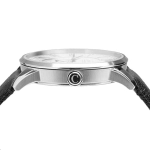 Camden Watch Company Mens Watch Steel and Black Side