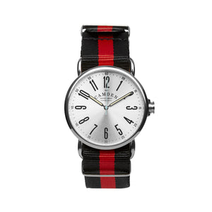 SMALL No.88 Steel and Red & Black Nato