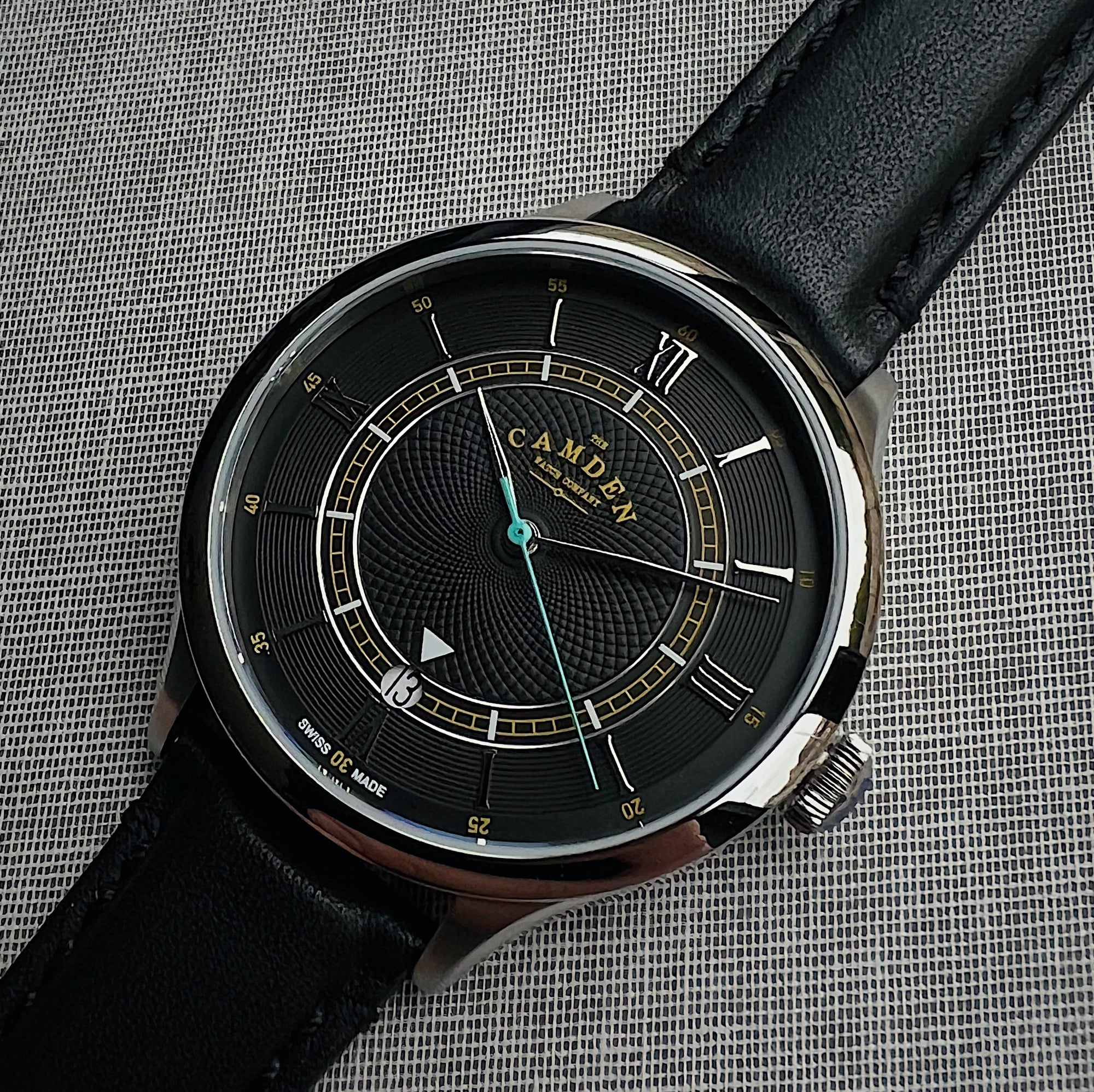 No.274 Automatic Steel, black and black