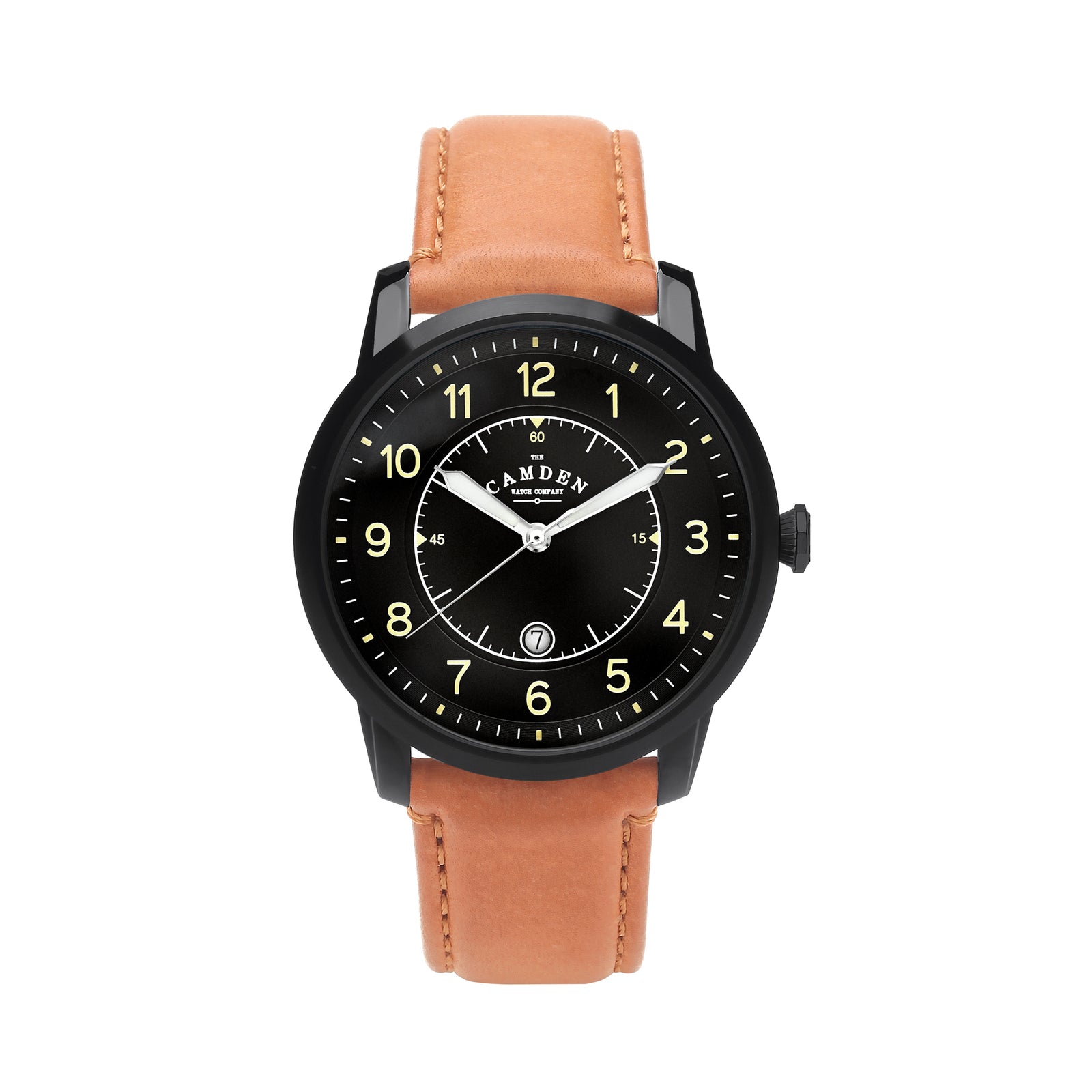 No.29 Type II Black on Tan Italian Leather