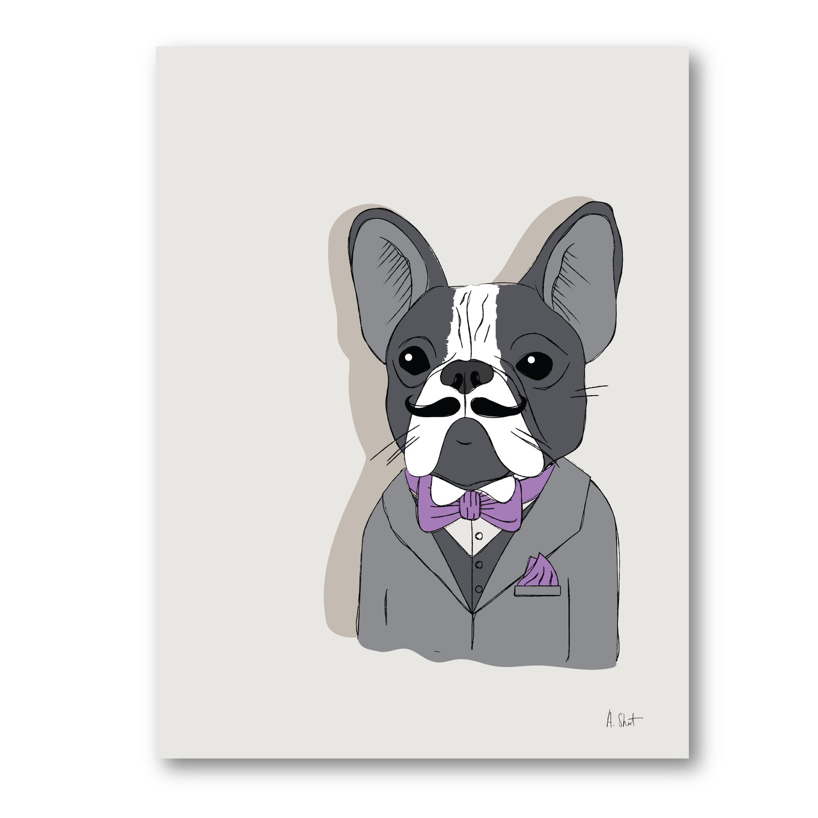 Monsieur Bernard Print