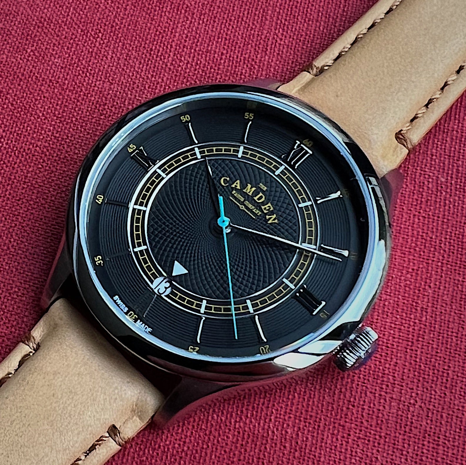 No.274 Automatic Steel, black and tan