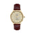 No.27 Camden x Thy Barber Gold and Oxblood Watch
