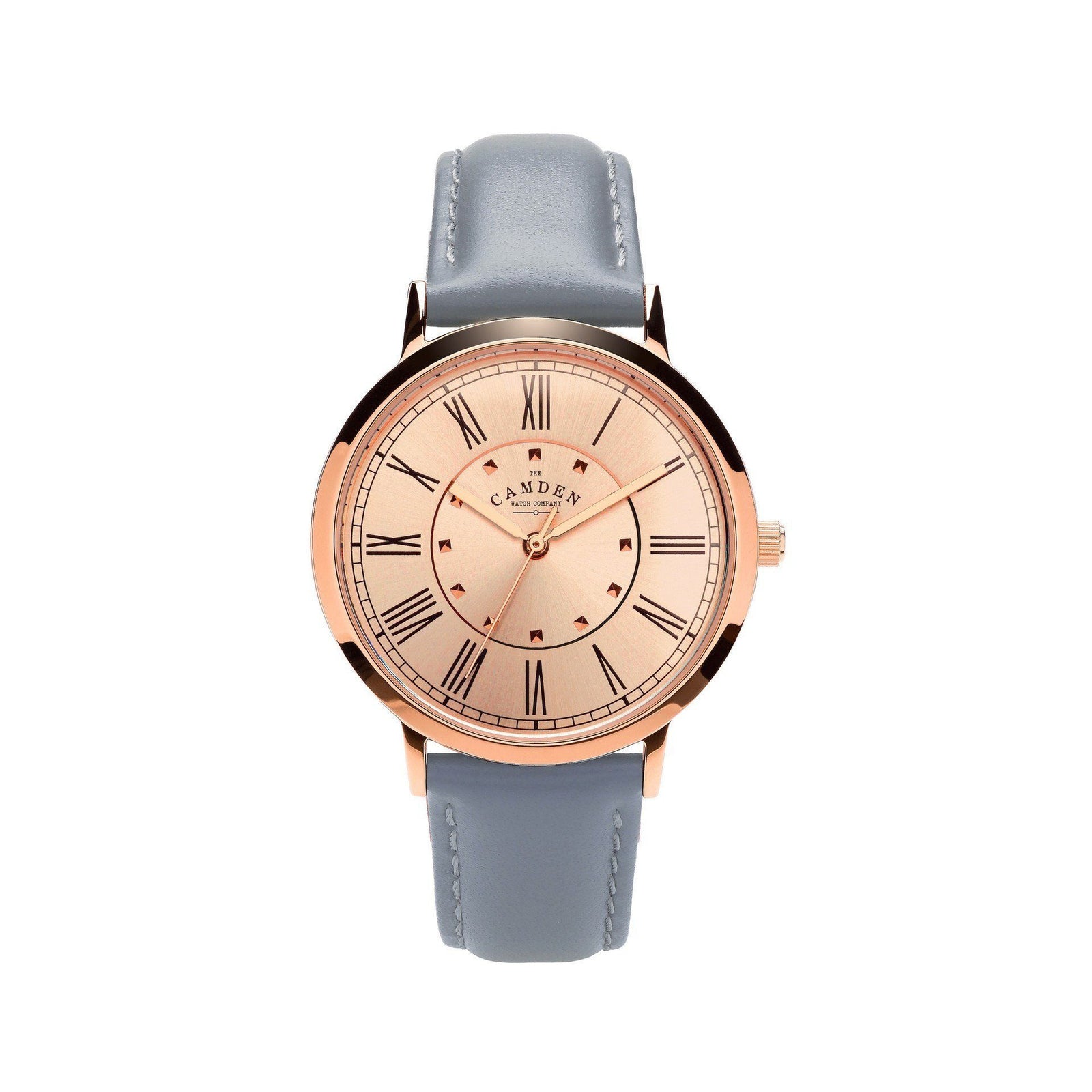 No.27 Rose Gold on Grey Strap