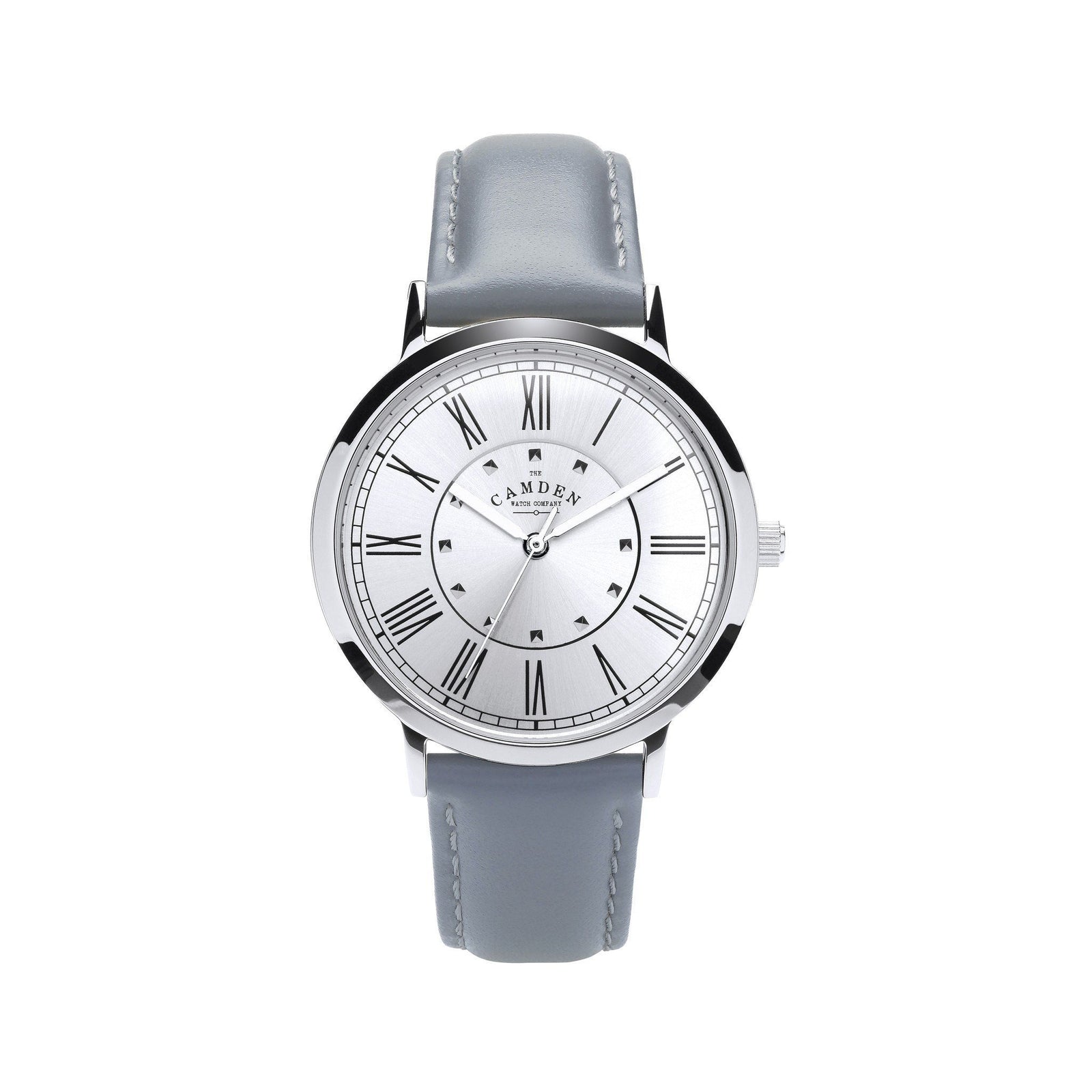 No.27 Steel on Grey Strap