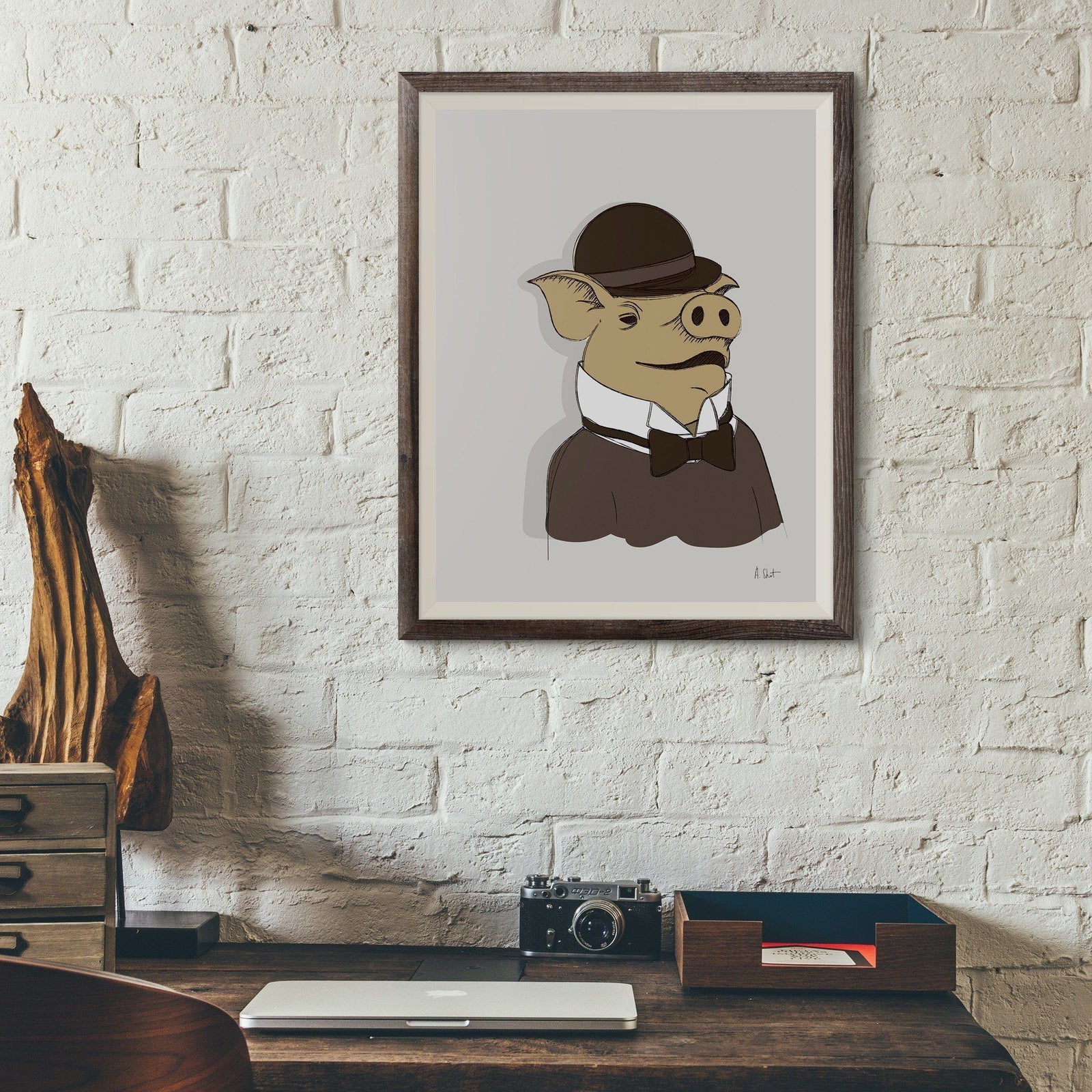 Print - Mr. Porkingham Print