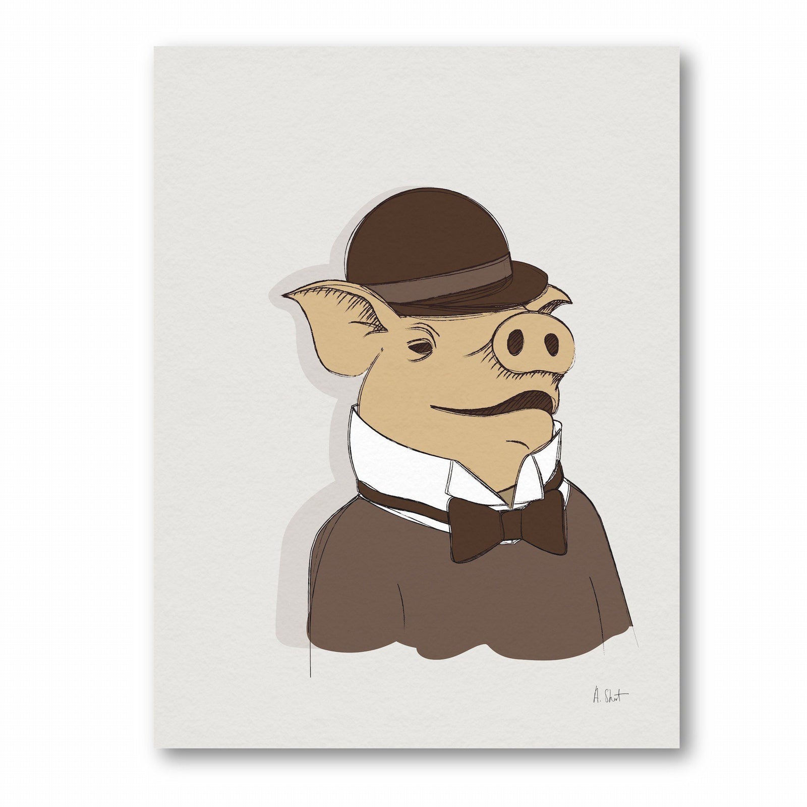 Print - Mr. Porkingham Print