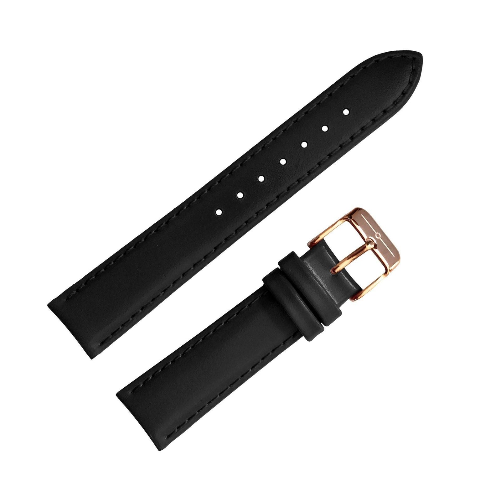 Strap - No.27 Black And Rose Gold